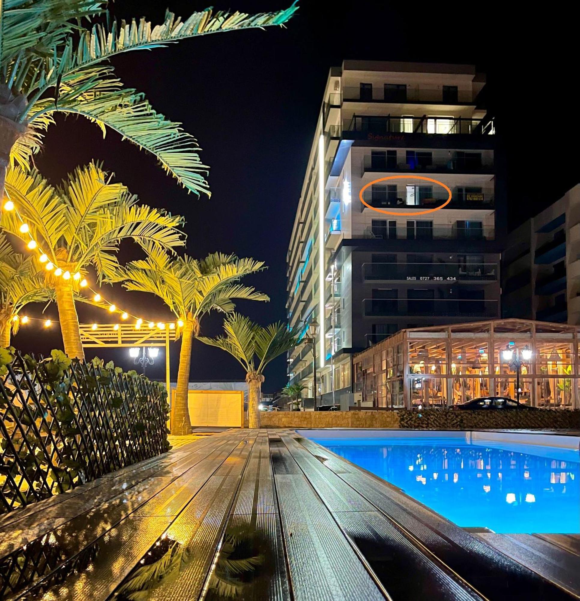 Apartmán Promenada Sea View Năvodari Exteriér fotografie